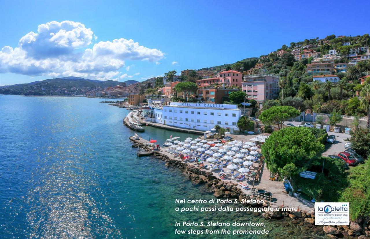 Hotel La Caletta Porto Santo Stefano  Zewnętrze zdjęcie